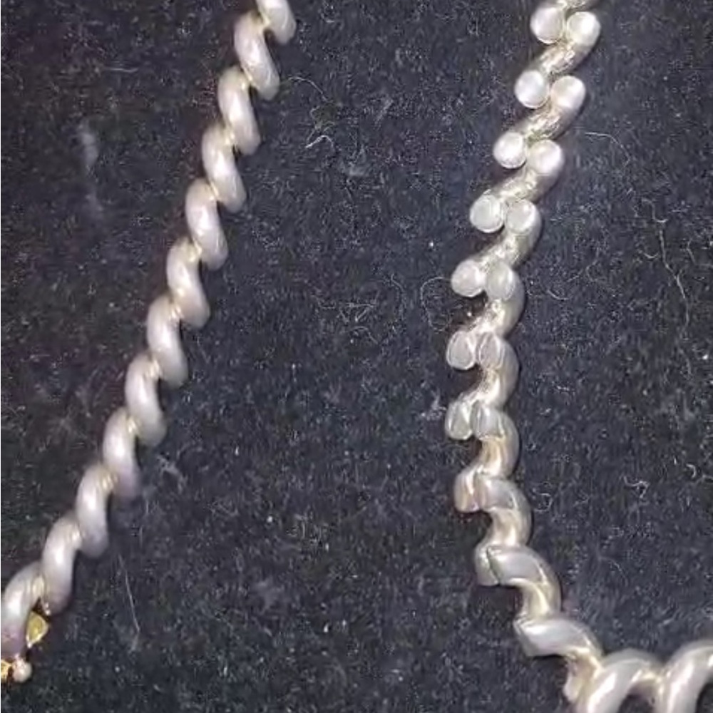 .925 silver necklace and bracelet - Picture 3 of 8